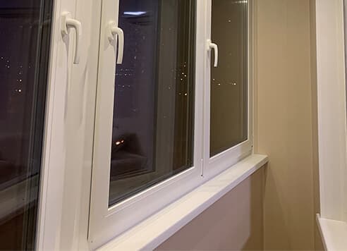 Остекление и утепление лоджии на ул. Академика Пилюгина - Фото 1