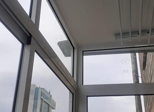 Остекление и отделка балкона на ул. Бутырская - Фото 1