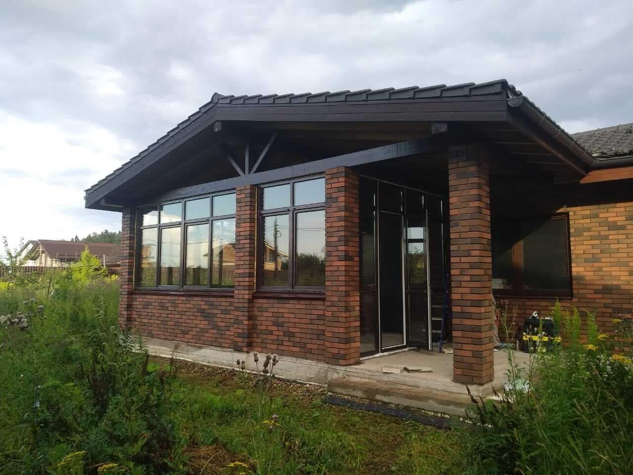 Остекление Барбекю зоны в СНТ «Липки» - Фото 1