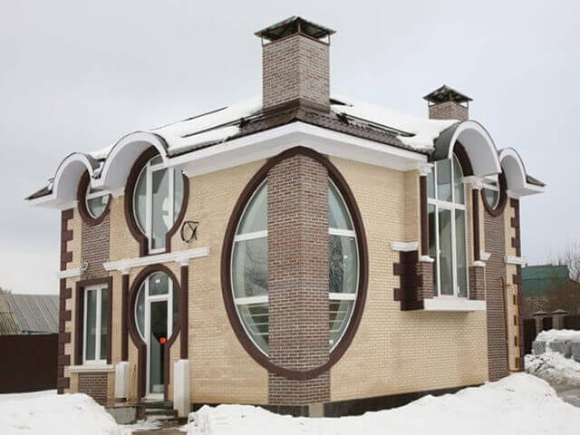 Фигурные окна REHAU фото